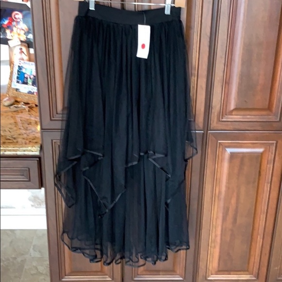 Hot & Delicious Dresses & Skirts - 🆕 Black Flowy Boho Skirt